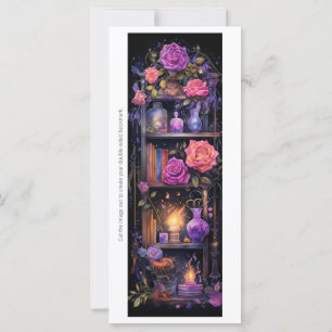 Create Your Own Magical Shelf & Roses Bookmark