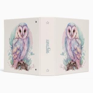 Create Your Own Magical Spring Owl Binder