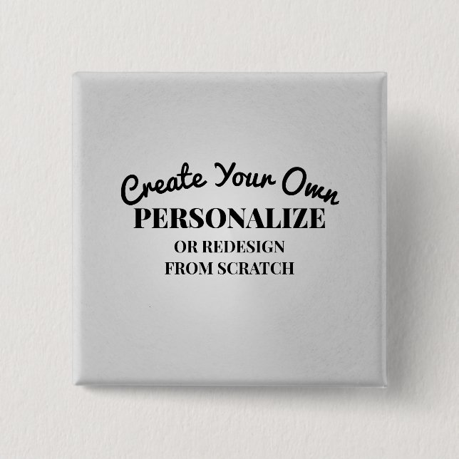 Create Your Own - Make a Custom 2 Inch Square Button (Front)