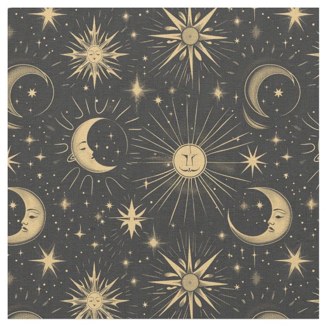 Create Your Own Man in Moon Celestial Fabric (Close Up)