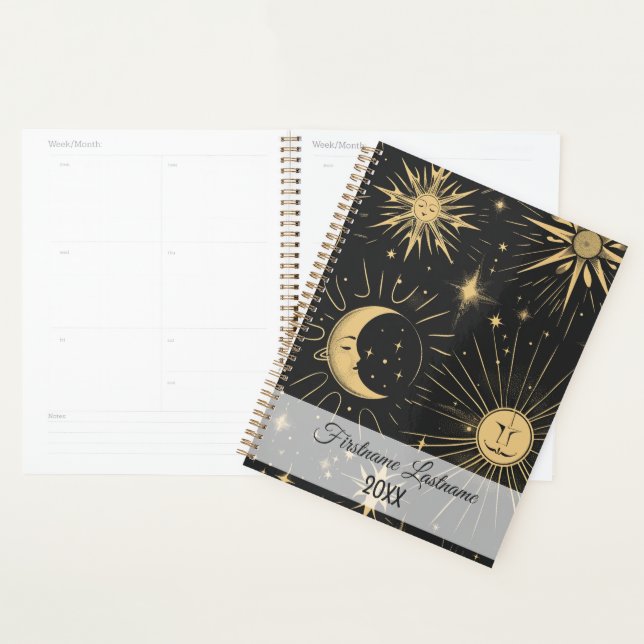 Create Your Own Man in Moon Celestial Planner (Display)