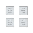 Create Your Own Marble Stone Magnets, Set of Four