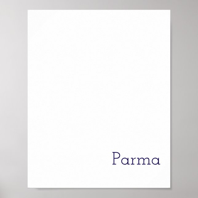 Create Your Own Matte Poster (Front)