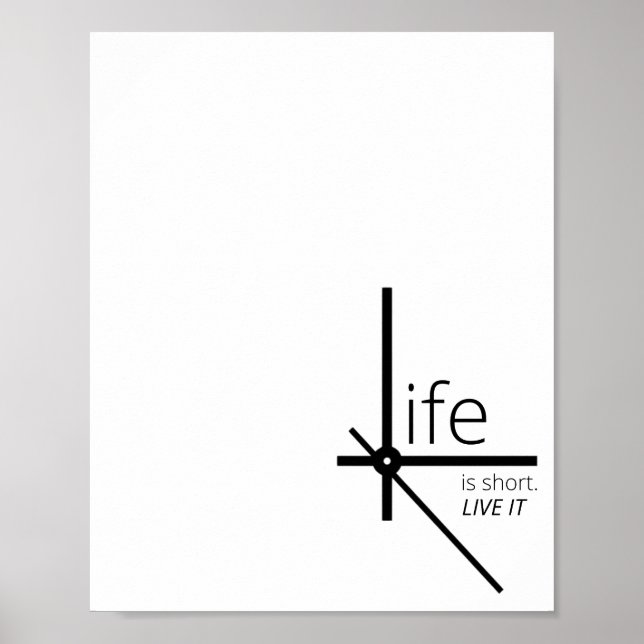 Create Your Own Matte Poster (Front)