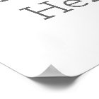 Create Your Own Matte Poster