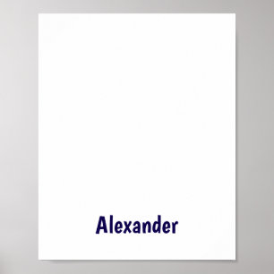 Create Your Own Matte Poster