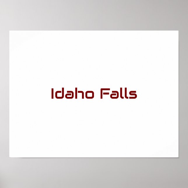 Create Your Own Matte Value Paper Poster (Front)