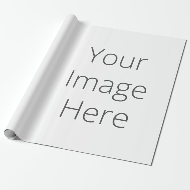 Create Your Own Matte Wrapping Paper (Unrolled)