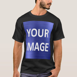 Create your own mens black T-Shirt