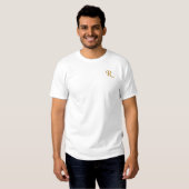 Create Your Own Mens Custom Personalized Monogram Embroidered T-Shirt (Front Full)