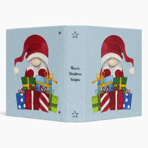 Create Your Own Merry Christmas Gnome & Presents Binder