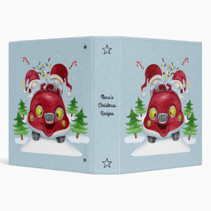 Create Your Own Merry Christmas Gnomes Love Bug Binder
