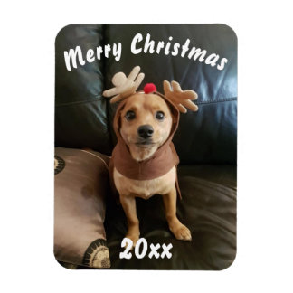Create your own Merry Christmas magnet