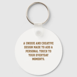 Create Your Own Metal Circle Keychain 2" Keychain