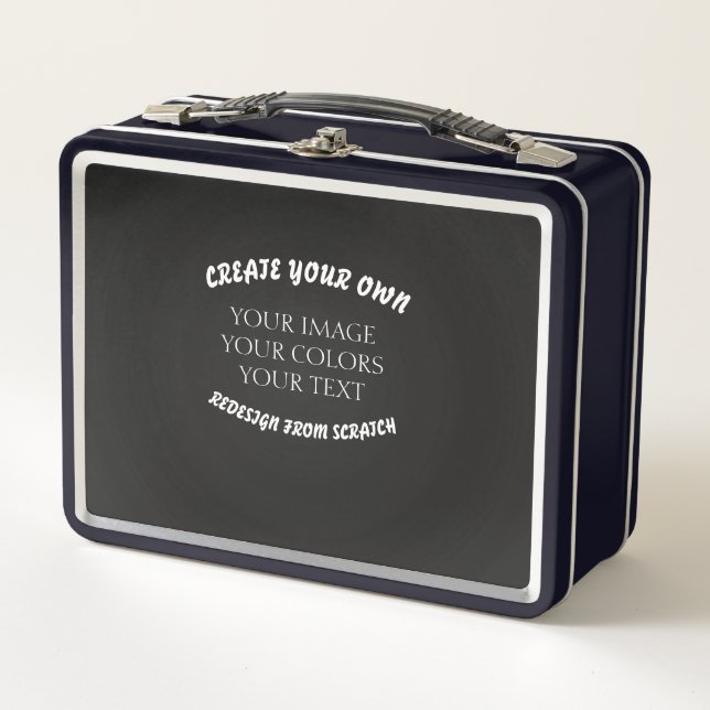 Create Your Own Metal Lunch Box (Front)
