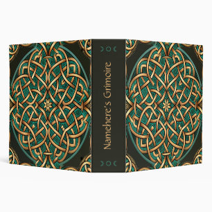 Create Your Own Metallic Copper Celtic Knotwork Binder