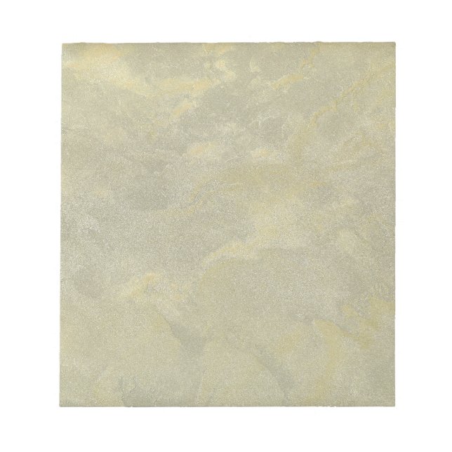 Create Your Own Metallic Plaster Faux Finish Notepad (Front)