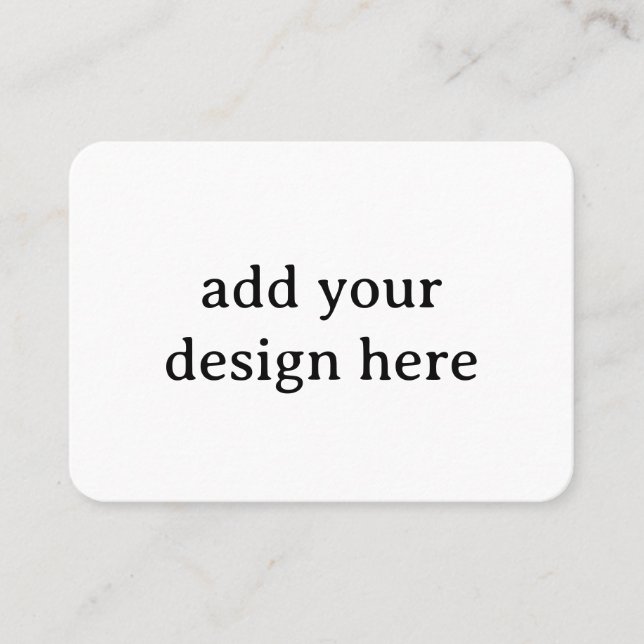Create Your Own Mighty Rounded 3.5" x 2.5" Discount Card (Front)