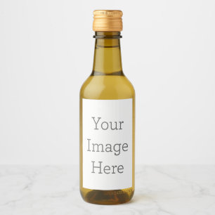 Create Your Own Mini Wine Bottle Labels (2" x 3")