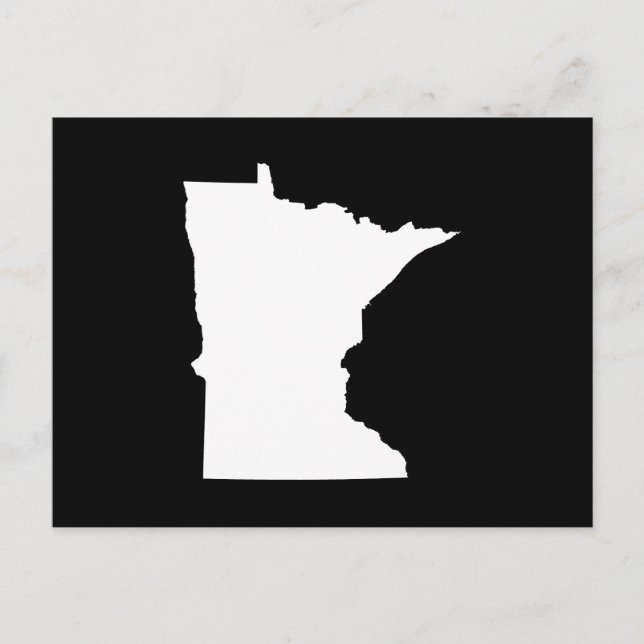 Create Your Own Minnesota Moving Announcement Postcard (Front)