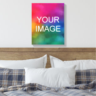 Create Your Own Modern Elegant Vertical High Class Canvas Print