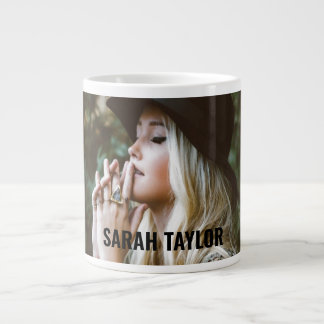Create Your Own Modern Photography Full Photo Large Coffee Mug