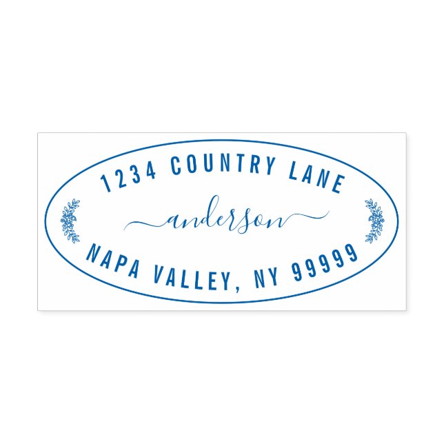 Create Your Own Modern Return Address Self-inking Stamp (Design)