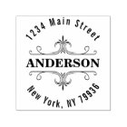 Create Your Own Modern Round Return Address