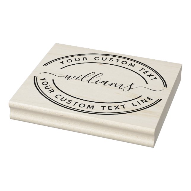 Create Your Own Modern Rubber Stamp (Stamp)