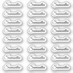 Create Your Own Modern Script Personalized Name<br><div class="desc">Create Your Own Modern Script Personalized Name Sticker from BohemianLifestyle Zazzle shop</div>