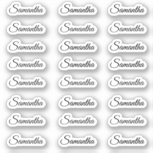 Create Your Own Modern Script Personalized Name 
