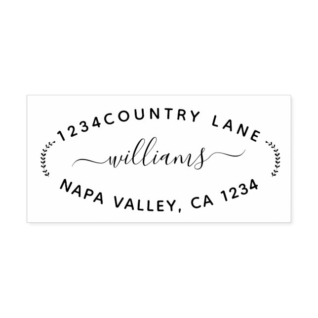 Create Your Own Modern  Self-inking Stamp (Design)