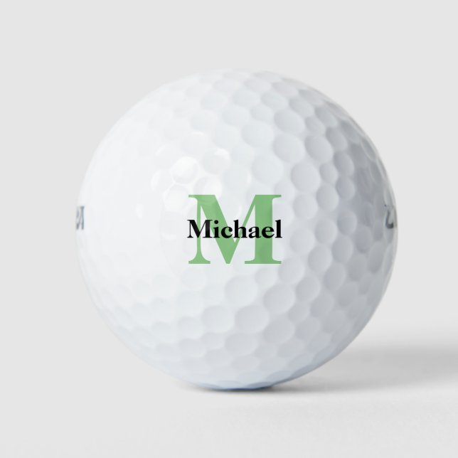 Create Your Own Monogram Golf Balls (Front)
