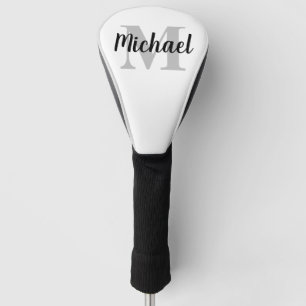 Create Your Own Monogram Initial Name Golf Head Cover