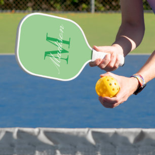 Create Your Own Monogram Initial Name Pickleball Paddle