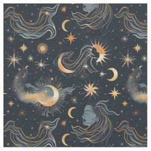 Create Your Own Moon Goddess Celestial Fabric