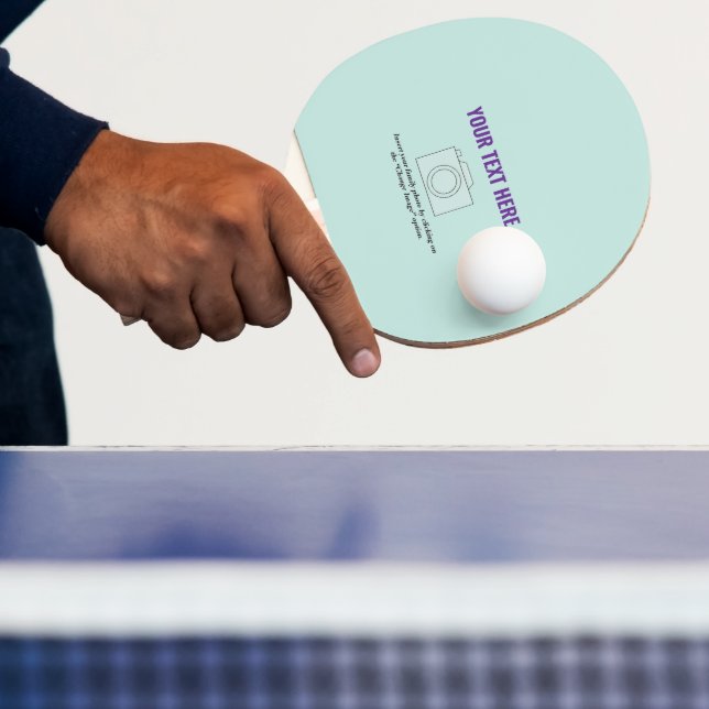 Create Your Own Moonlight Jade Pastel  Ping Pong Paddle (Insitu)