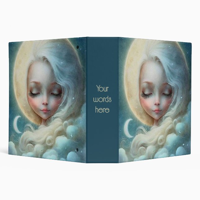 Create Your Own Moonlit Dream Goddess Binder (Background)