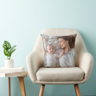 Create Your Own Mother's Day Photo Throw Pillow