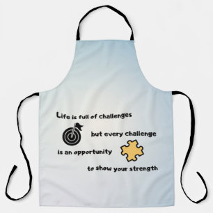 Create Your Own Motivational Inspirational Quote Apron