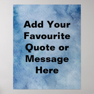 Create Your Own Motivational Quote Poster