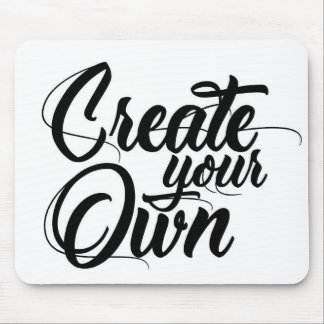 Create Your Own Mouse Pad
