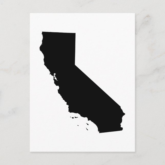 Create Your Own Moving to California Announcement Postcard (Front)