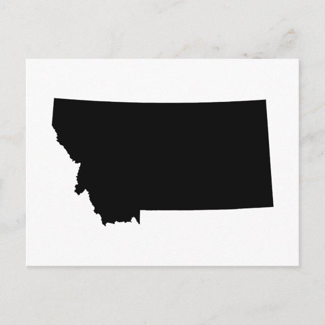 Create Your Own Moving to Montana Announcement Postcard (Front)