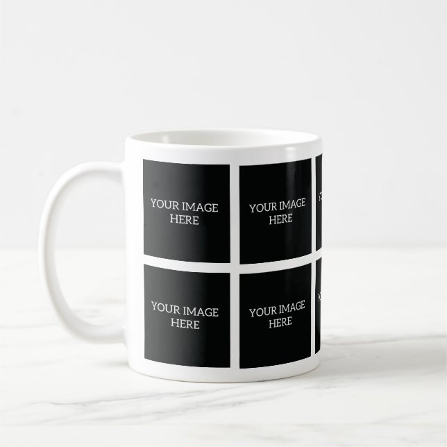 Create Your Own Mug - 10 Images Collage (Left)