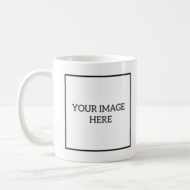 Create Your Own Mug - 2 Square Images - No text (Left)