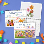 Create Your Own My Kid's Art Calendar 2025<br><div class="desc">Celebrate your child's creativity every month with "My Kid's Art Calendar 2025"! This customizable calendar allows parents to showcase their children's artwork, making each month a unique and personal masterpiece. Perfect for gifting or decorating any space, it's a wonderful way to cherish and display your little one's talent all year...</div>