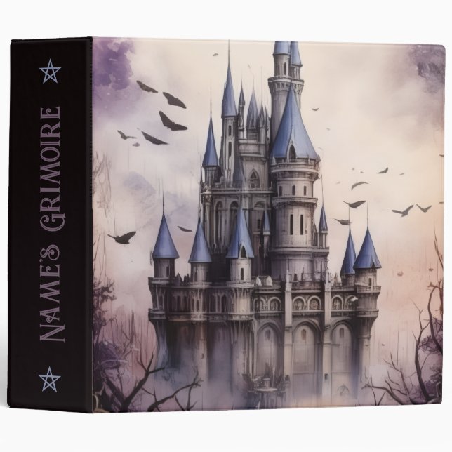 Create Your Own Mysterious Gothic Castle Binder (Front/Spine)