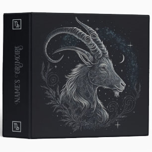 Create Your Own Mystical Astrology Capricorn Binder
