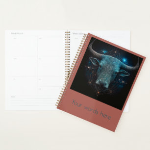 Create Your Own Mystical Astrology Taurus Zodiac Planner